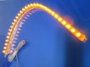 Orange ultra flexible 240mm LED strip light